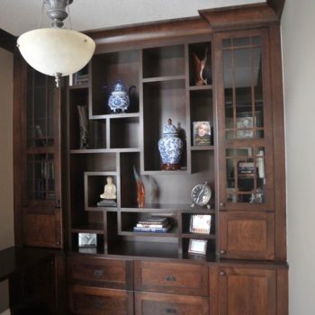 Bar and Den Cabinets